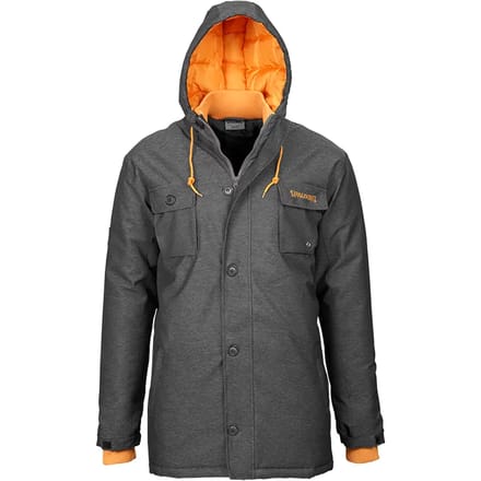 Parka Anthra Melange/Oranje