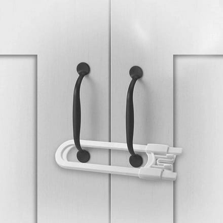 6 Stuks Schuifkastsloten voor Kinderveiligheid - Perfect voor Babyproofing