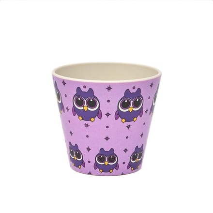 Quy Cup - 90ml Ecologische Reis Beker - Espressobeker “Owl”