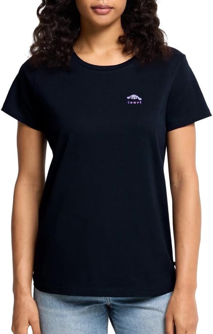 Cinnamoroll Geborduurd Portret Premium T Shirt Dames