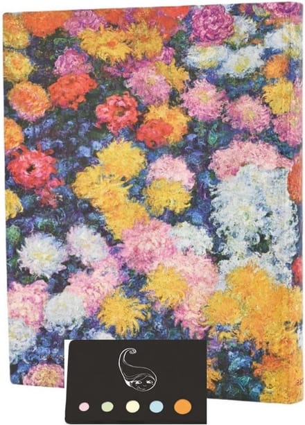 Agenda Set - Planner Organizer - Dagelijkse Planning - 1 Dag Per Pagina - 18x23 cm - Wilde Bloemen