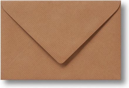 Envelop Kraft 15,6 x 22 cm Bruin 100 stuks