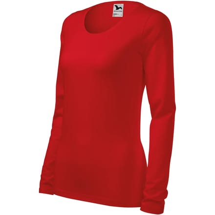 Dames-T-shirt met lange mouwen Malfini Slim 139