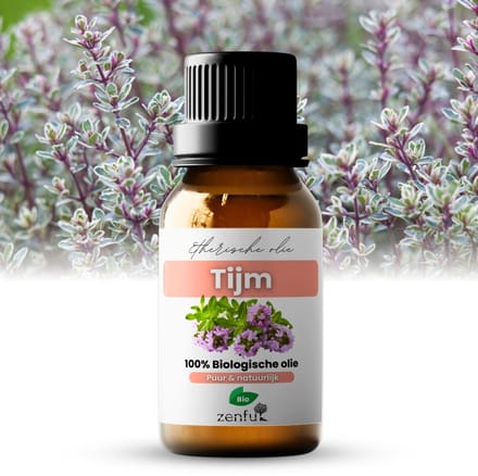Tijm olie - 100% Puur - Biologische Etherische Olie - Thyme - Natuurlijk - Tijmolie - 10ml