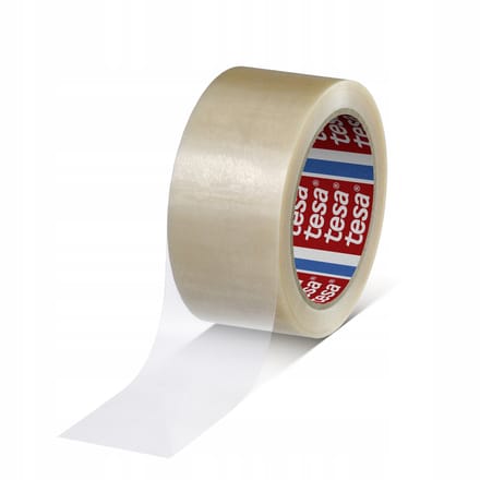 Tesa 04120 Verpakkingstape - PVC - Transparant - 50mm x 66m