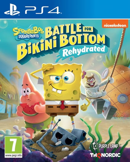 Spongebob SquarePants: Strijd om Bikinibroek - Geherhydrateerd - Sony PlayStation 4 - Platformgame