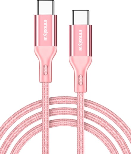 Innostyle® Oplaadkabel iPhone / Samsung usb c naar usb c - Kabel USB C 60W - Voor iPhone 15/16 - 2 meter
