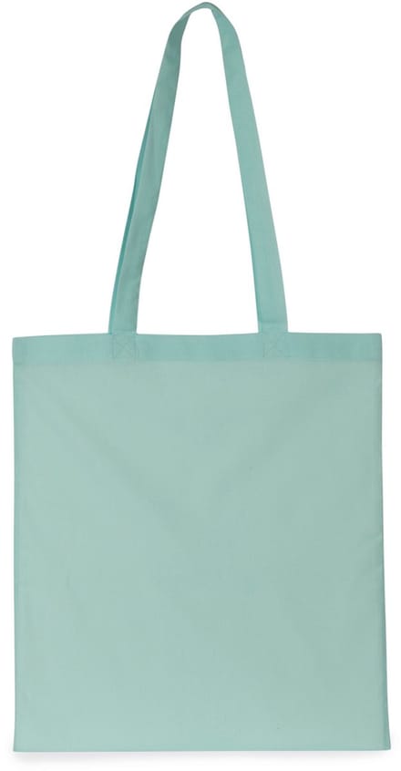 Kimood Shopper van biologisch katoen KI0288 - Ice Mint - One size