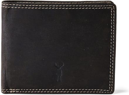 Jack Kinsky Baltimore 109 Portemonnee RFID-bescherming Leer 12 cm - Jongens - Horizontaal - anthrazit