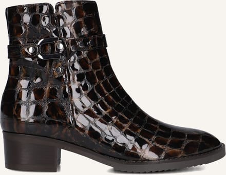 Gabor 511 Enkellaarsjes - Enkelboots met rits - Dames - Bruin - Maat 36