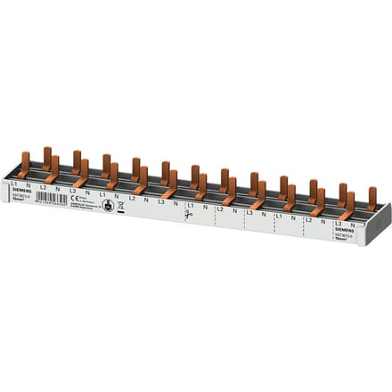 Siemens 10Mm² Compacte Pin Busbar 3P/N 12X Sentron 5St3 - 5St36730