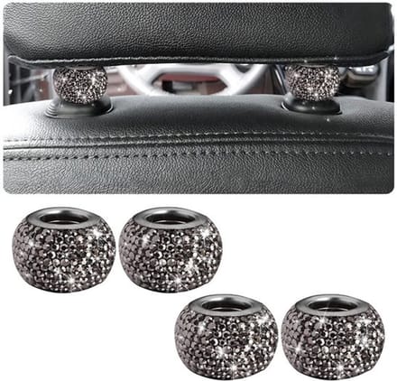 Allecto - Diamantkristallen Hoofdsteun Ringen - Bling