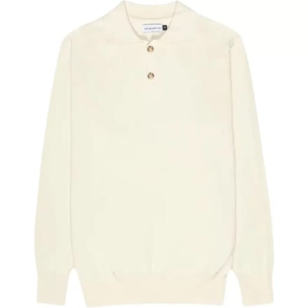 Gebreid poloshirt met lange mouwen The Resort Co