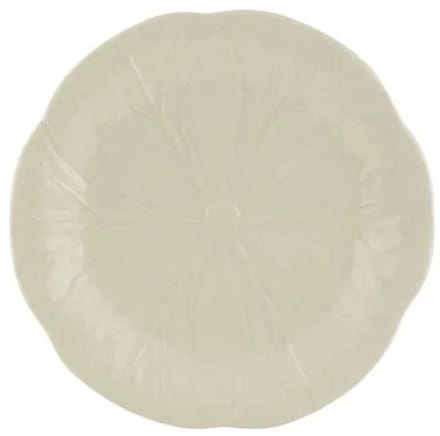 Bordallo Hotelware Portugees Design dinerbord 27 cm cabbage wit