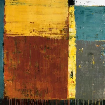Kunstdruk Ralf Bohnenkamp - Warm Abstraction 98x98cm