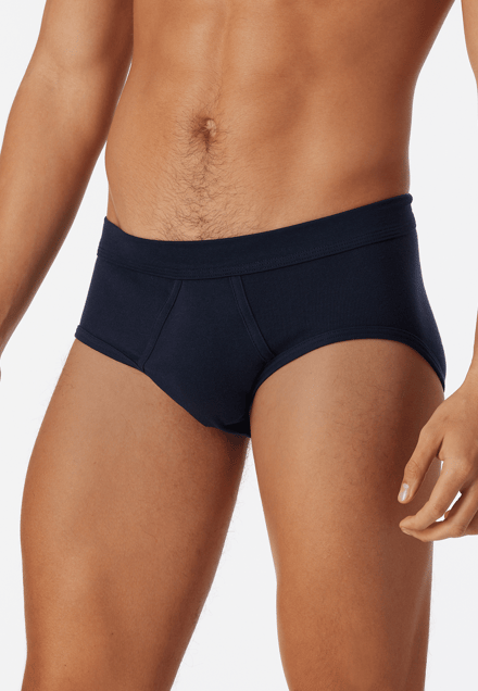 Schiesser 2 Pack Sportslip Heren Onderbroek - Essentials - blauw
