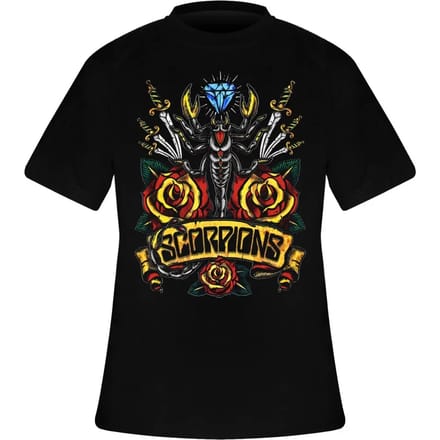 Scorpions - Traditional Tattoo Heren T-shirt - S - Zwart