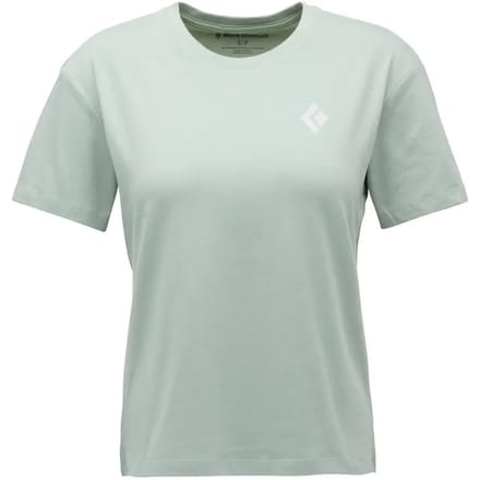 Dames-T-shirt Black Diamond Heritage Bafge SS
