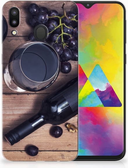 Samsung Galaxy M20 (Power) Siliconen Case Wijn
