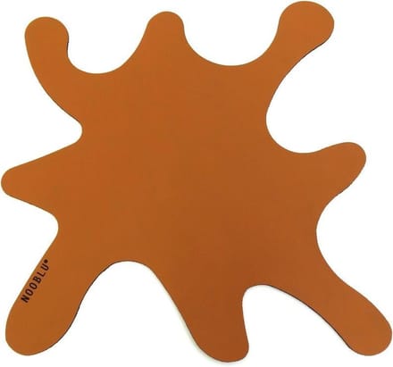 NOOBLU Deco onderlegger SPLASH - Cognac - 40 x 40 cm