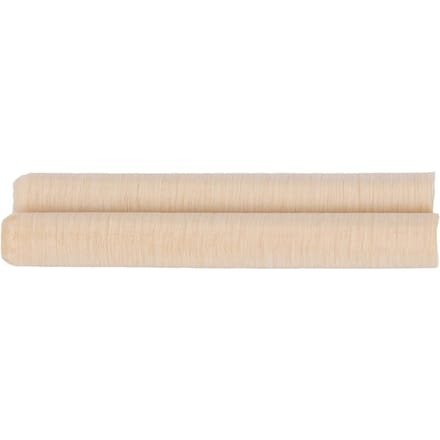 2 stuks collageen worstomhulsel gedroogd natuurlijk handgemaakt worstomhulsel voor thuis 19mm beige