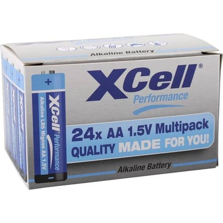 XCell AA batterij (penlite) Alkaline 1.5 V 24 stuk(s)