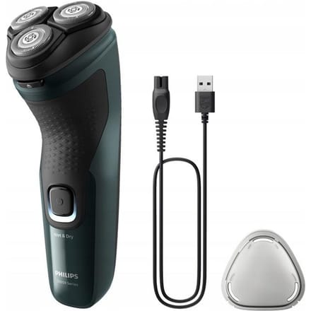 Philips X3002/00 - Scheerapparaat - PowerCut Mesjes 4D Flex Koppen Nat & Droog 40min Gebruikstijd