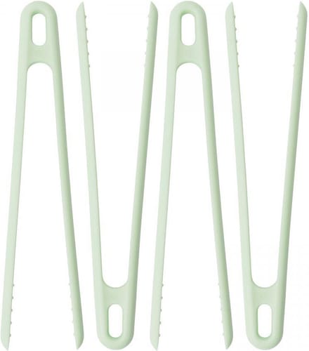 LEO Set grilltangen (4 x) mintgroen - Groen -