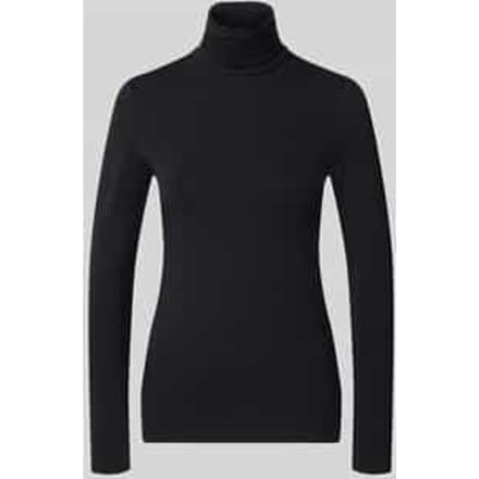 Shirt met lange mouwen en col, model 'ALANA'