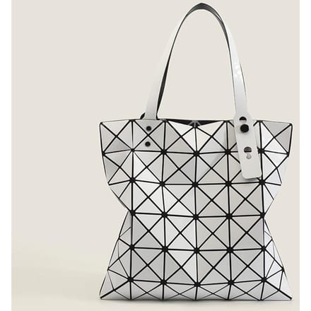 Niche Honderd Zes Ruit Geometrisch Ruit Mode Licht Handtas Mode Honderd Honderd Draagtas Vrouw wit