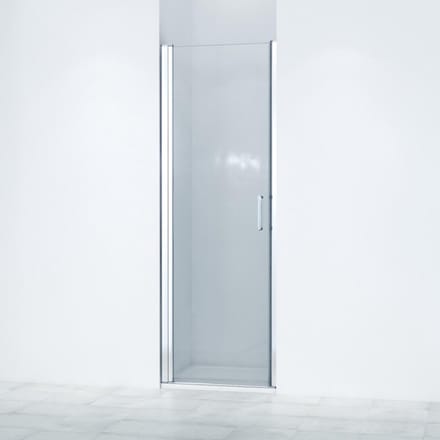 FugaFlow Efficiente Vetro 6211 Douchedeur - 60x200cm - profiel veiligheidsglas - anti kalk - chroom