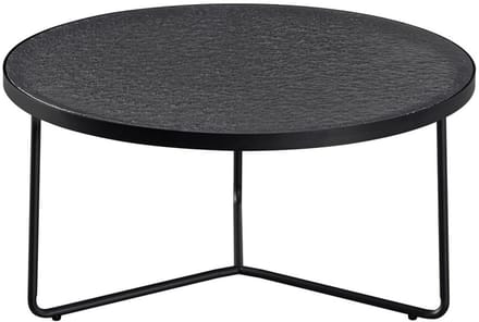 Salontafel Norix Grijs - Rond - 50x50cm - Hoogte 40 cm