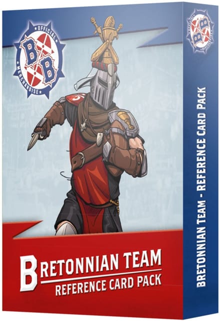 Bretonnian Blood Bowl Team card pack (Warhammer nieuw)
