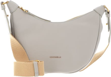 COCCINELLE Leren Schoudertas Avondtas Maelody Handbag Gelso Kaki