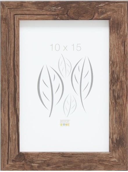 Deknudt Frames fotolijst S45RH3 - bruin - hout - 10x15 cm