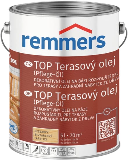 Remmers - TOP terrasolie 0,75 l, Palissander