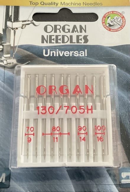 Organ - Universeel naalden assorti - diverse diktes - 10 stuks