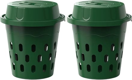 Wormenbak In Grond - Compostbak Tuin - Afval Recyclen - Efficiënte Afvalverwerking - 12 Liter - Groen