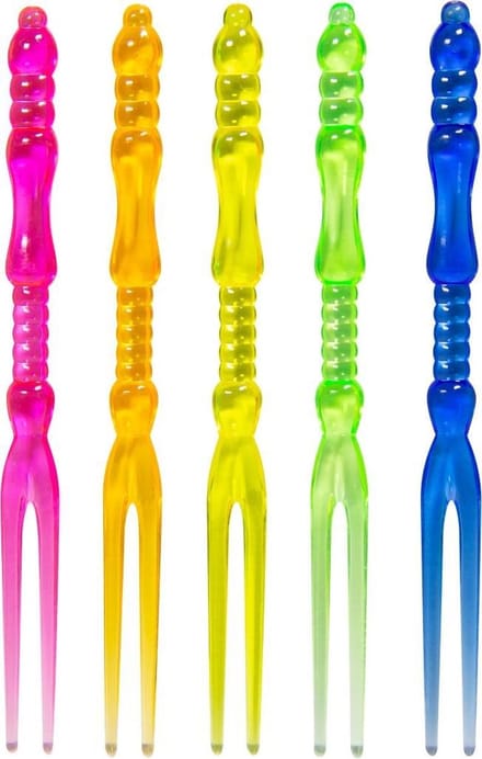 Folat Feestbestek Vorken 11 Cm 24 Stuks