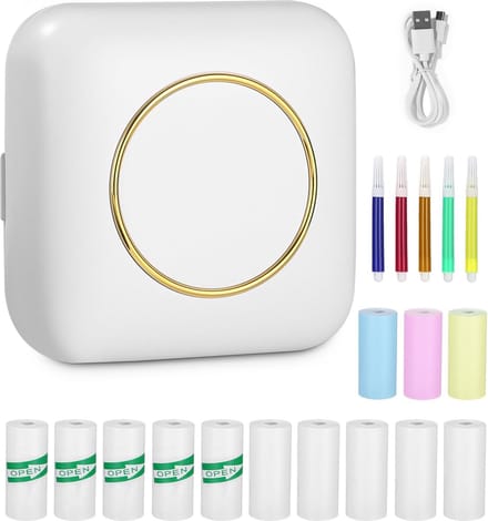 Solacis Sticker printer - Sticker maker - Mini printer - Sticker machine - Stickerprinter - Must have!