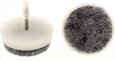 Verlofix Viltnagel Diameter 20mm Nylon Wit 4stuks