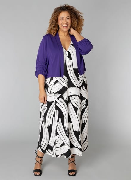 COLLETTA Pippi Cover ups - Rainbow Purple - maat X-0(44)