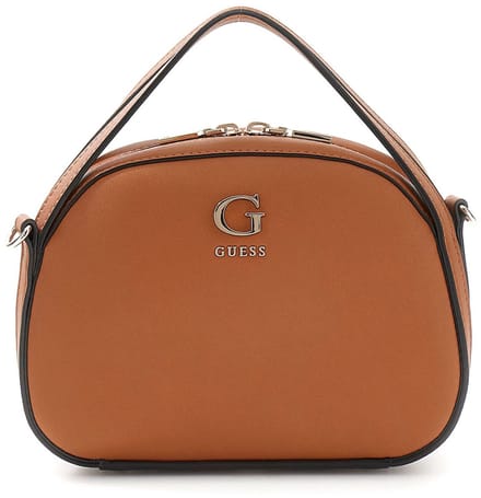 GUESS schoudertas handtas Coleen Top Zip Crossbody Caramel bruine
