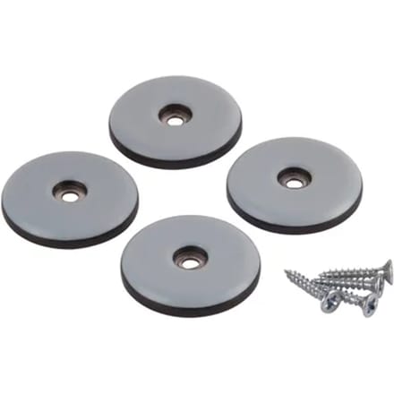 Fix-o-moll Meubelglijder Easy Glider - Schroefbaar - Kunststof - Diam. 38mm - Rond - 4 Stuks