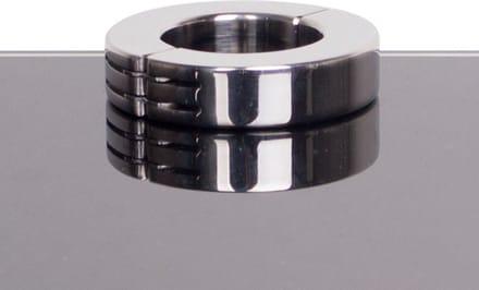 Ballstretcher RVS met groeven scharnierend 14 mm hoog Ø 35 mm