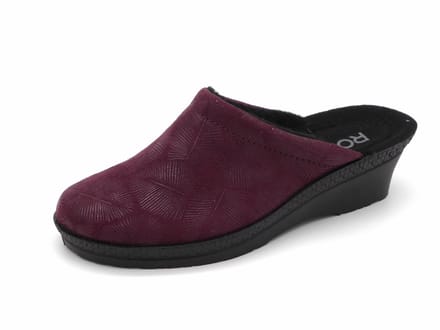 Rohde Dames Pantoffel Muil - 2450-48 Wijnrood - Maat 38