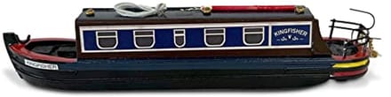 Gedetailleerd Houten IJsvoogel Model 20 cm | Grachtenboot Decoratie | Nautisch Geschenk | Volledig Gemonteerd Model