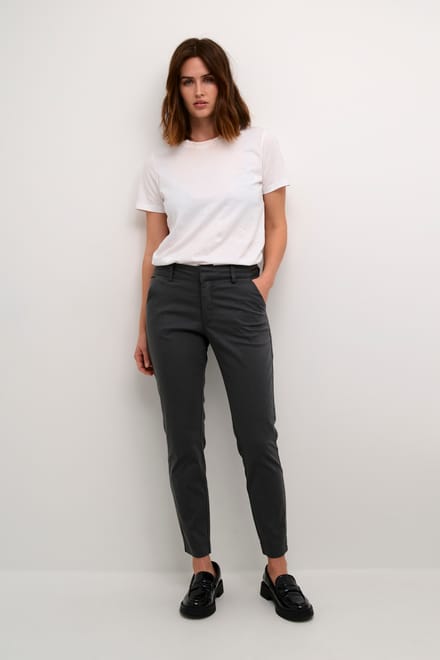 Casual broek Regular fit Dark Shadow grey