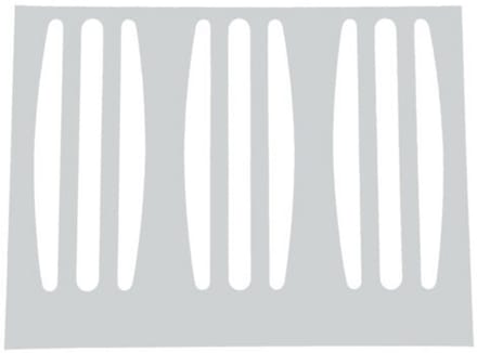 Weitech kleefplaat voor de UV Insectenlamp - navulling 3-pack - Geschikt voor WK0117R