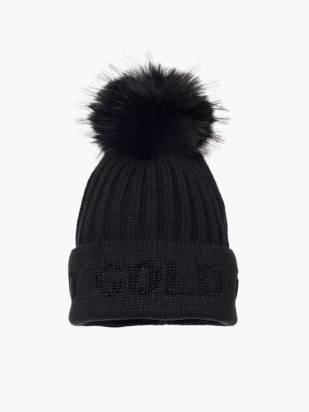 GOLDBERGH - hodd beanie - Muts dames - Zwart